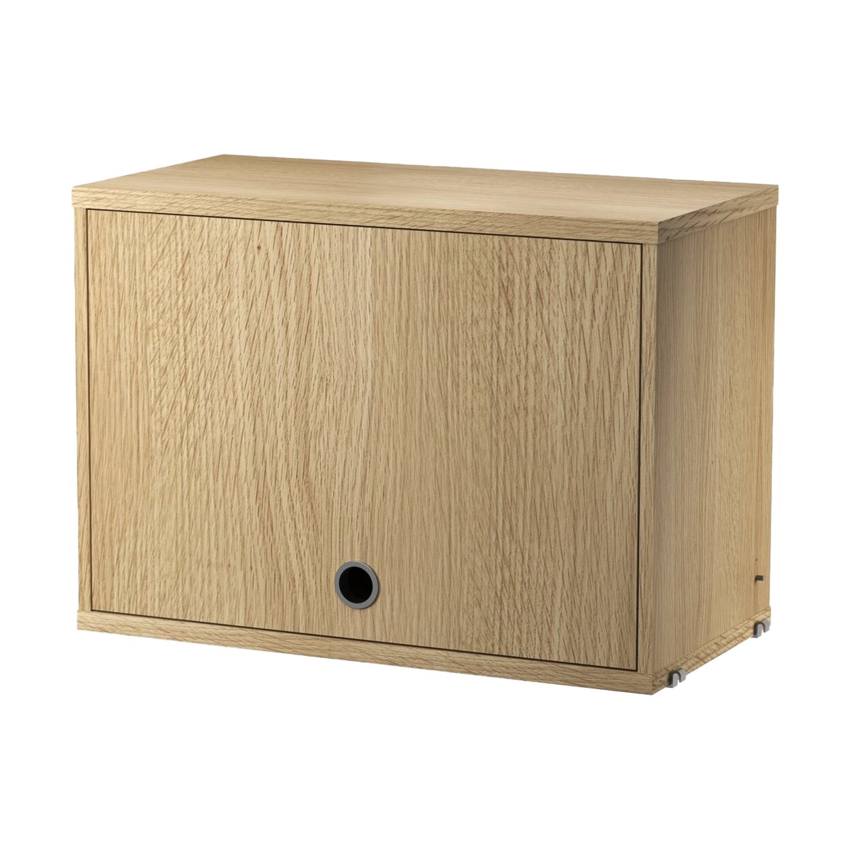 String top cabinet 58 cm Oak | Scandinavian Design | Display & glass cabinets | Beige