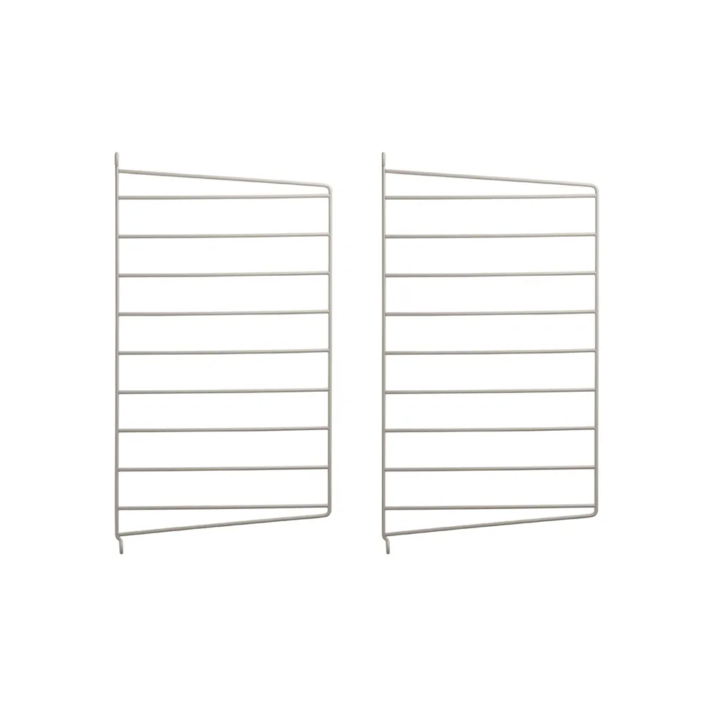 String wall panels, Beige, 50x30 cm, 2-pack String