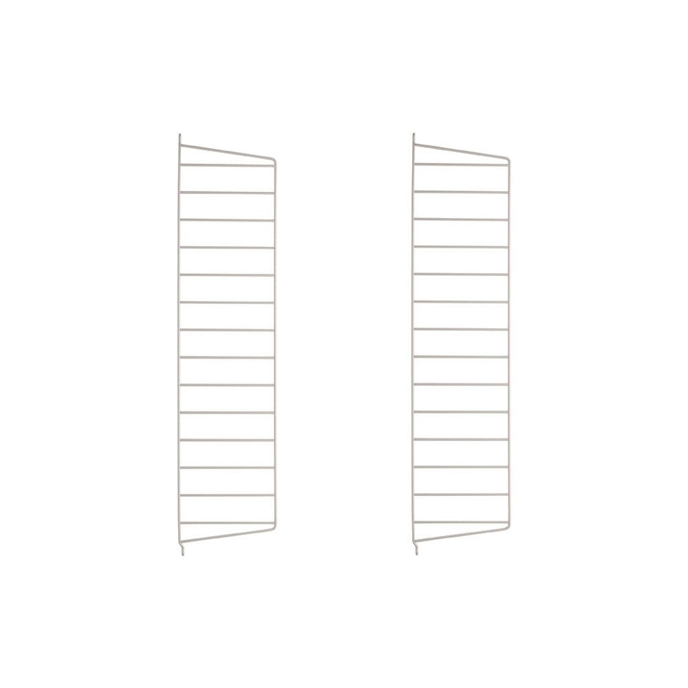 String wall panels Beige, 75x20 cm, 2-pack | Scandinavian Design | Shelves & shelving systems | Beige