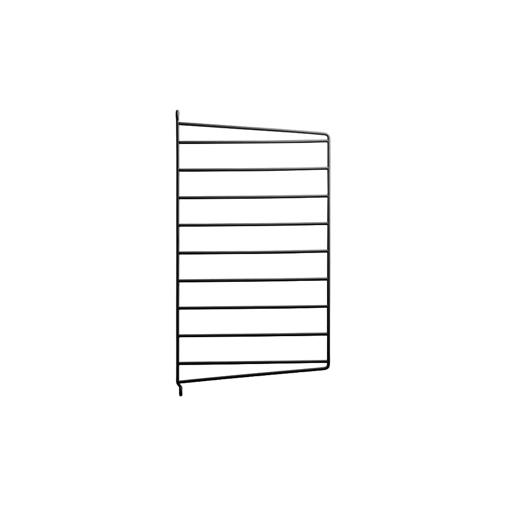 String wall panels Black, 50x30 cm, 1-pack | Scandinavian Design | Shelves & shelving systems | Black