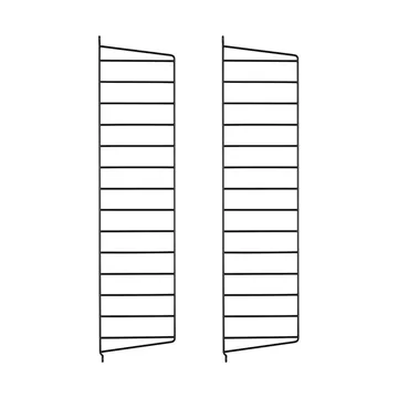 String wall panels - Black, 75x20 cm, 2-pack - String