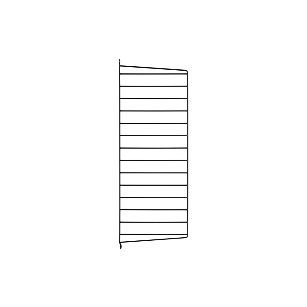 String wall panels Black, 75x30 cm, 1-pack | Scandinavian Design | Shelves & shelving systems | Black