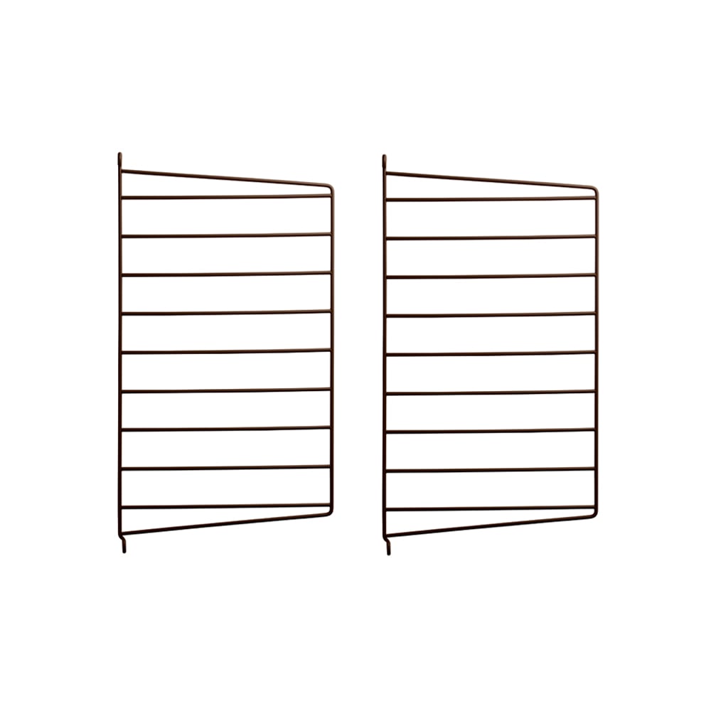 String wall panels Brown, 50x30 cm, 2-pack | Scandinavian Design | Shelves & shelving systems | Brown