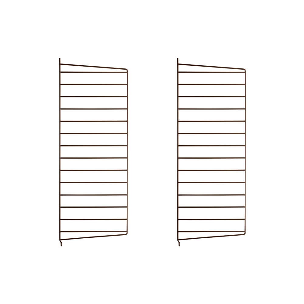 String wall panels Brown, 75x30 cm, 2-pack | Scandinavian Design | Shelves & shelving systems | Brown