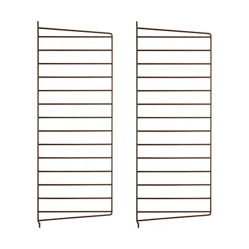 String wall panels - Brown, 75x30 cm, 2-pack - String