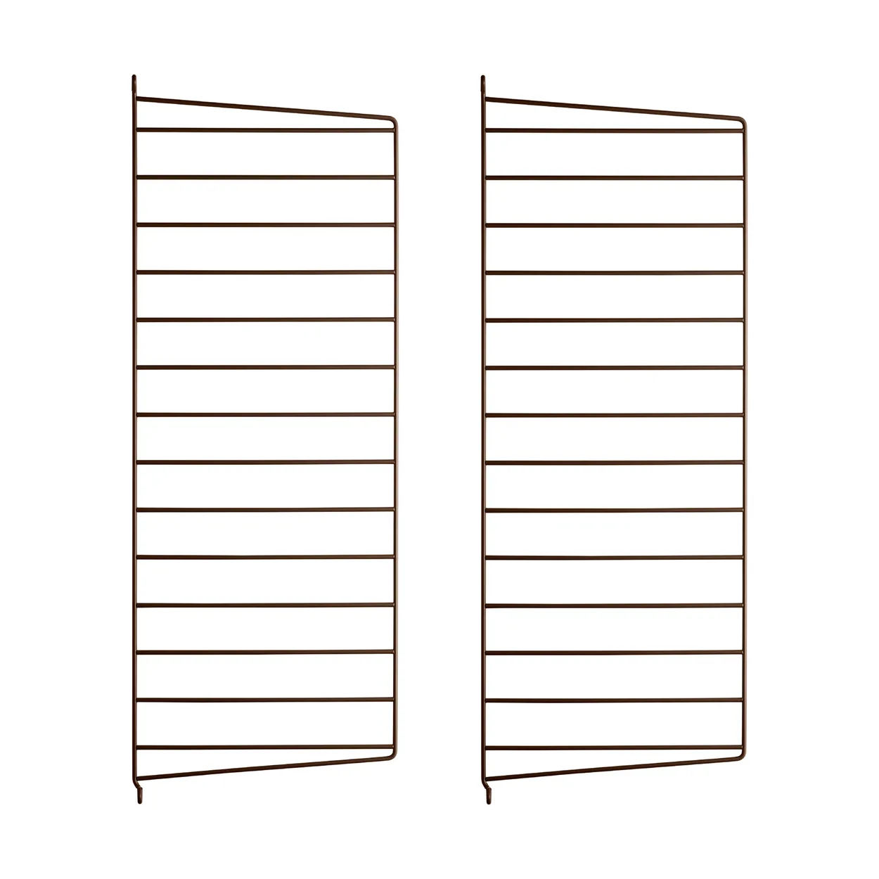 String wall panels Brown, 75x30 cm, 2-pack | Scandinavian Design | Shelves & shelving systems | Brown