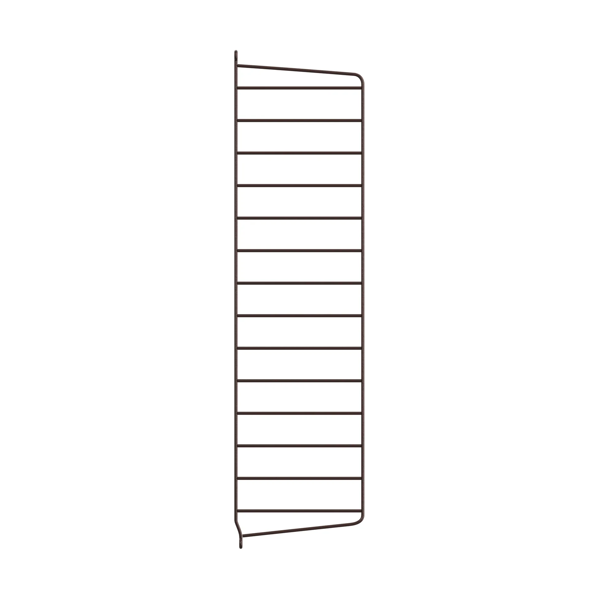 String wall panels, Dark brown, 75x20 cm, 1-pack String