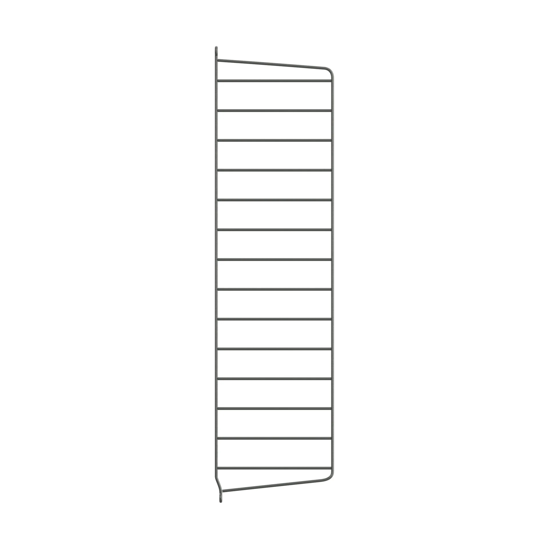 String wall panels, Dark grey, 75x20 cm, 1-pack String