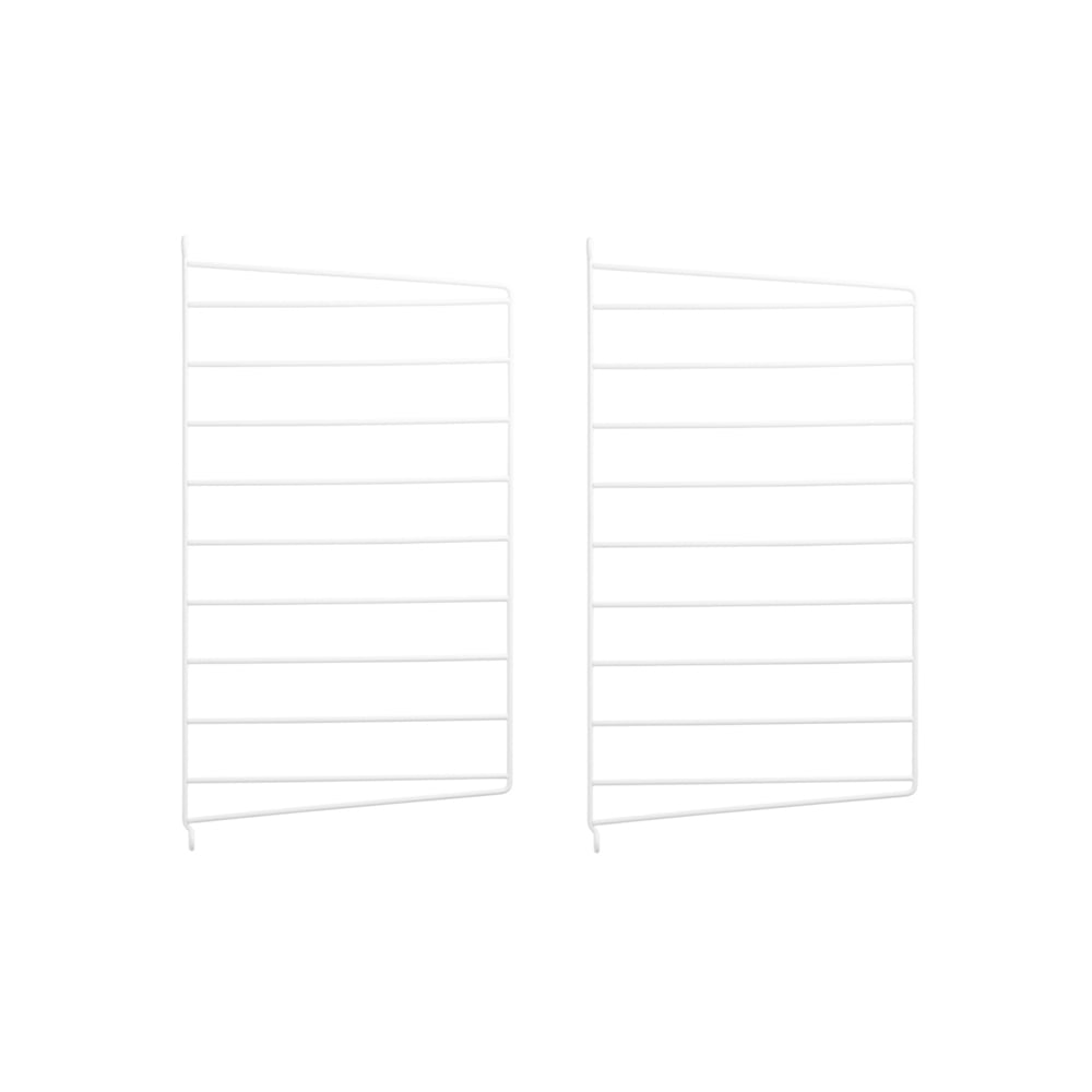 String wall panels White, 50x30 cm, 2-pack | Scandinavian Design | Shelves & shelving systems | White