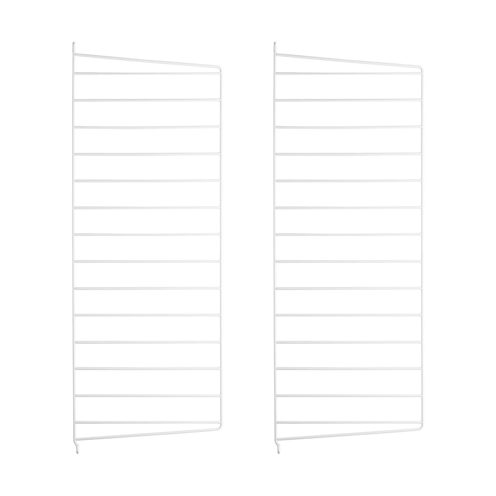 String wall panels, White, 75x30 cm, 2-pack String