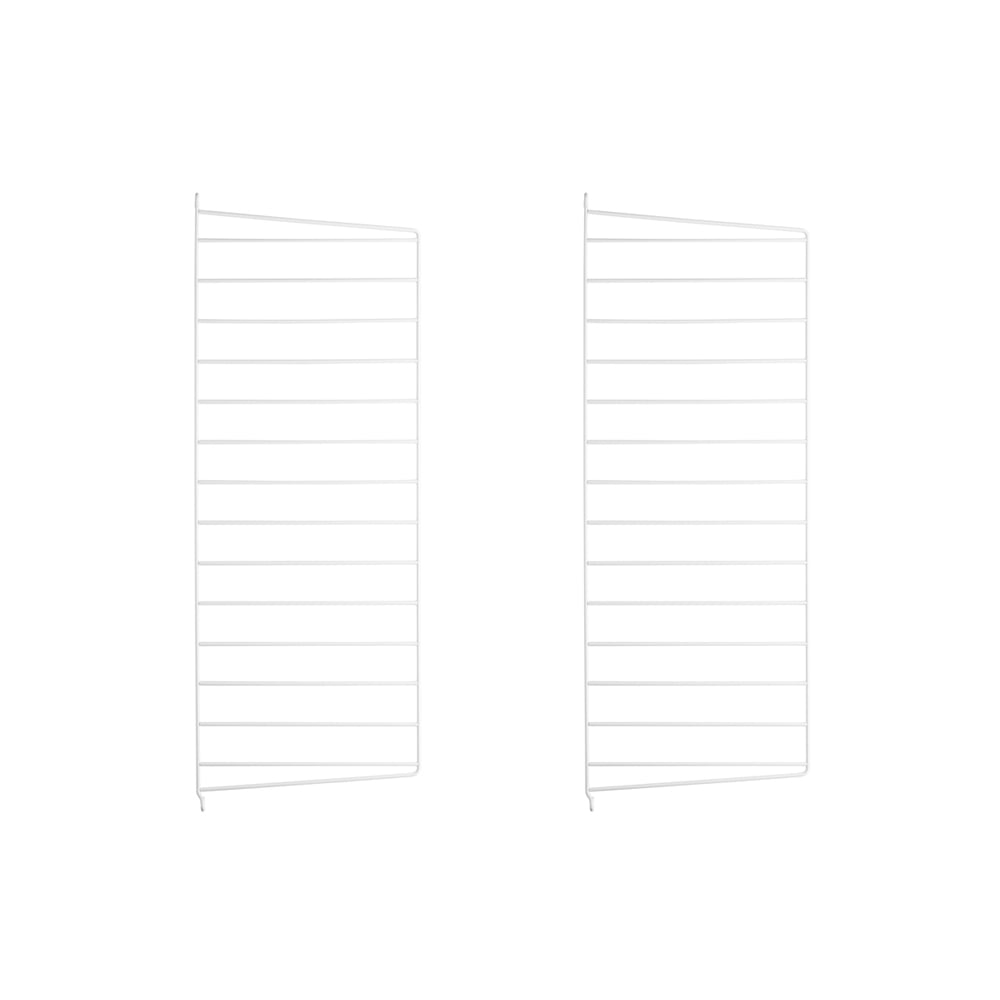 String wall panels White, 75x30 cm, 2-pack | Scandinavian Design | Shelves & shelving systems | White