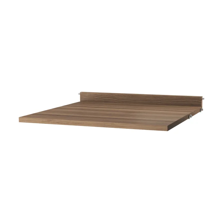 String worktop - Walnut, 58x58 cm - String