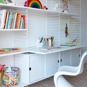 String worktop - White, 78x58 cm - String