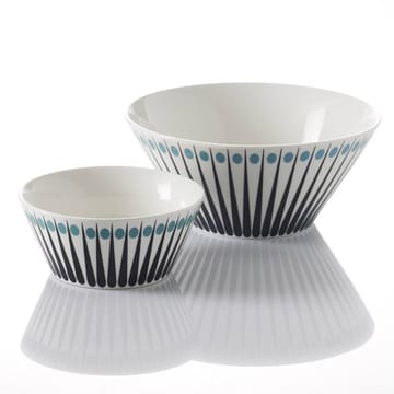 Amanda bowl large - white-aqua - Superliving