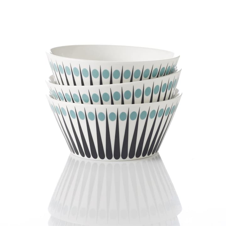 Amanda bowl - white-aqua - Superliving