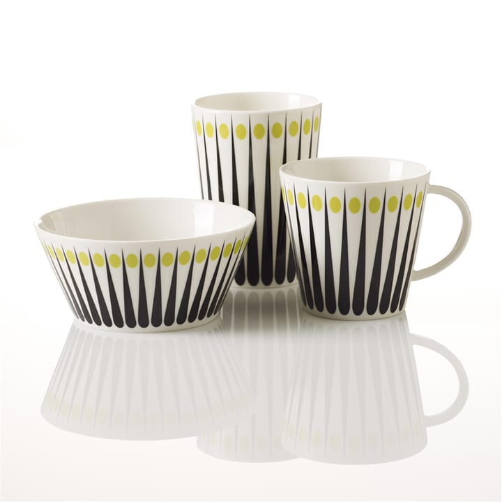 Amanda bowl, white-lime Superliving