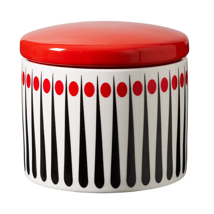 Amanda jar, white-tomato 10 cm Superliving