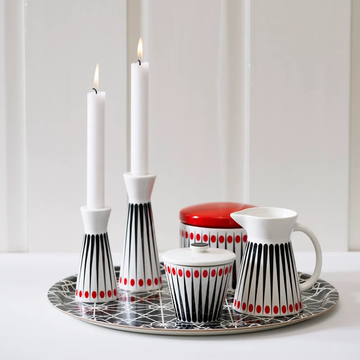 Amanda jar, white-tomato 10 cm Superliving