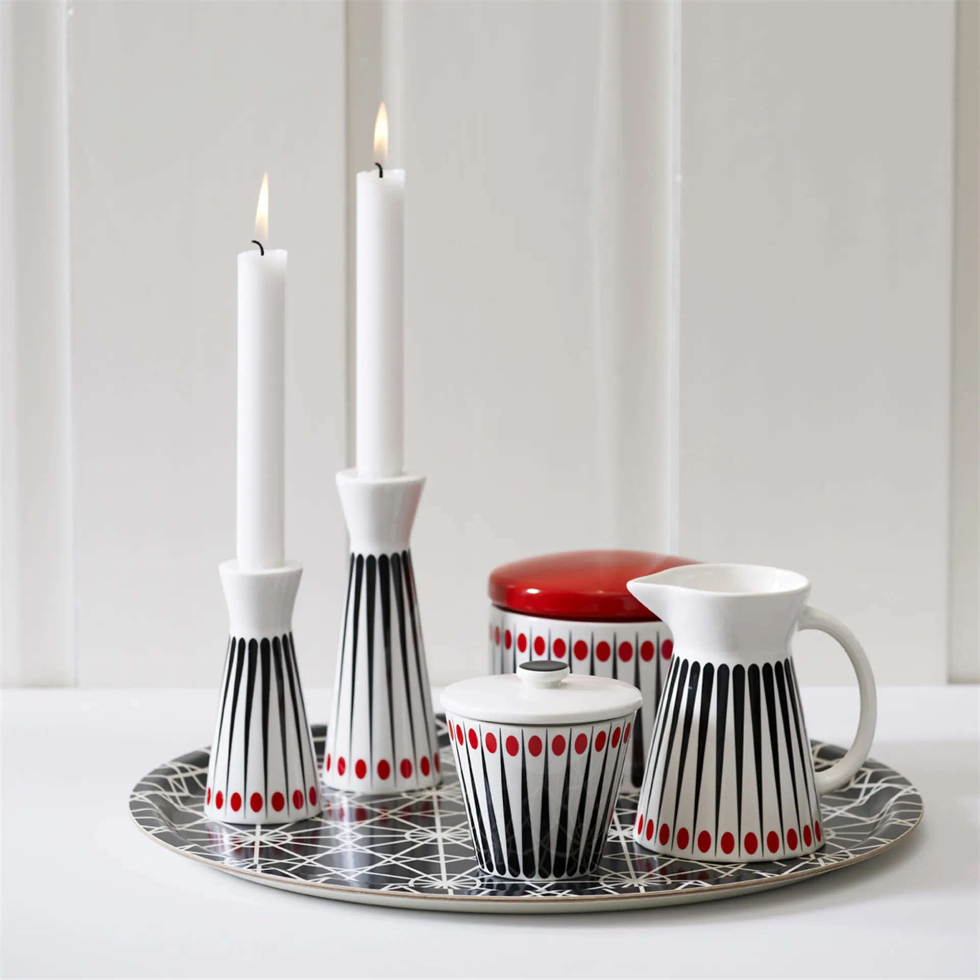 Amanda jar, white-tomato 10 cm Superliving