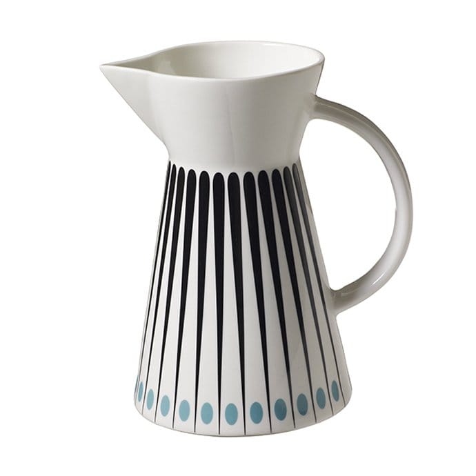 Amanda jug - white-aqua - Superliving