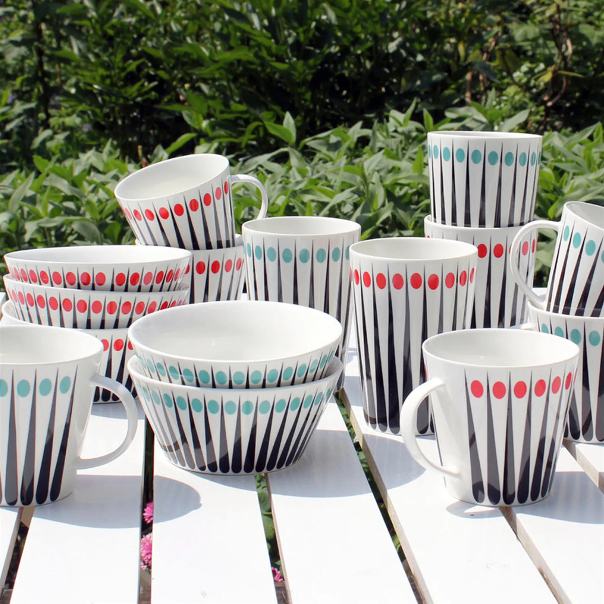 Amanda mug, white-tomato Superliving