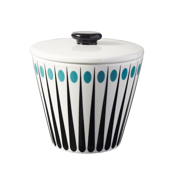 Amanda sugar bowl - white-aqua - Superliving