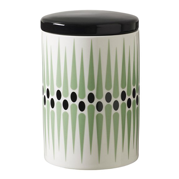 Superliving Anna jar white-mint white-mint | Scandinavian Design | Storage jars | Blue