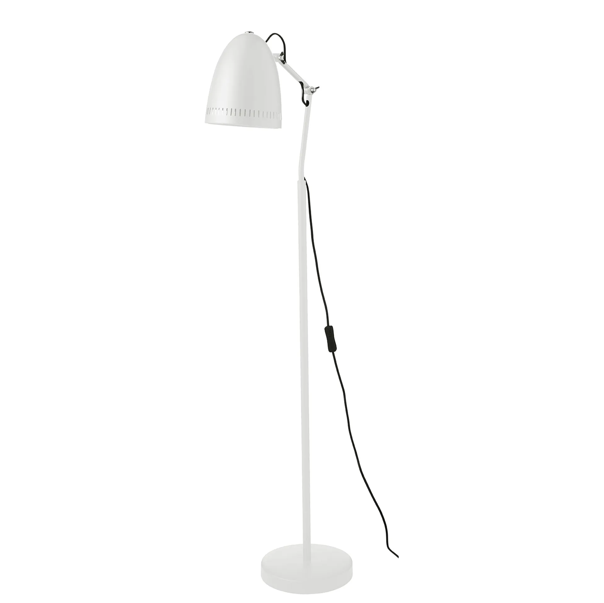 Dynamo floor lamp, matt whisper white Superliving