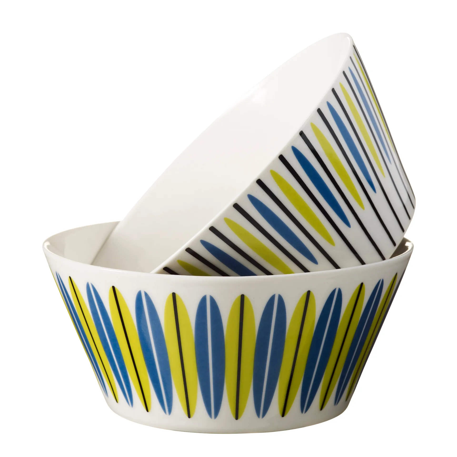 Laura bowl, blue-lime Superliving