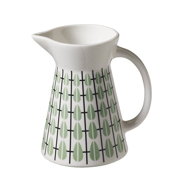 Olivia milk jug - white-mint - Superliving