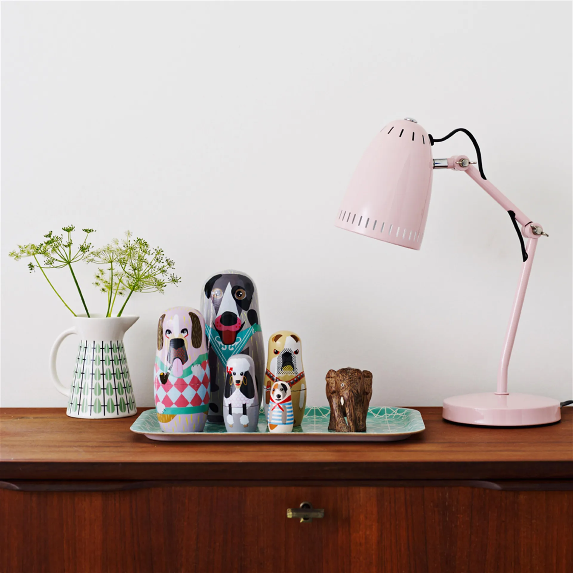 Olivia milk jug, white-mint Superliving