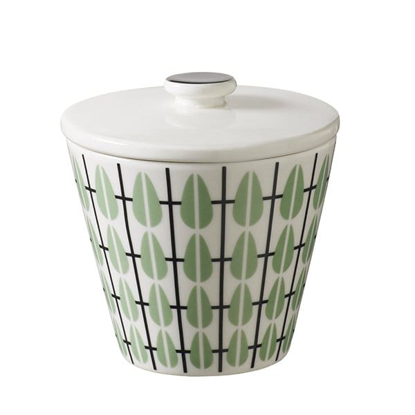 Olivia sugar bowl - white-mint - Superliving