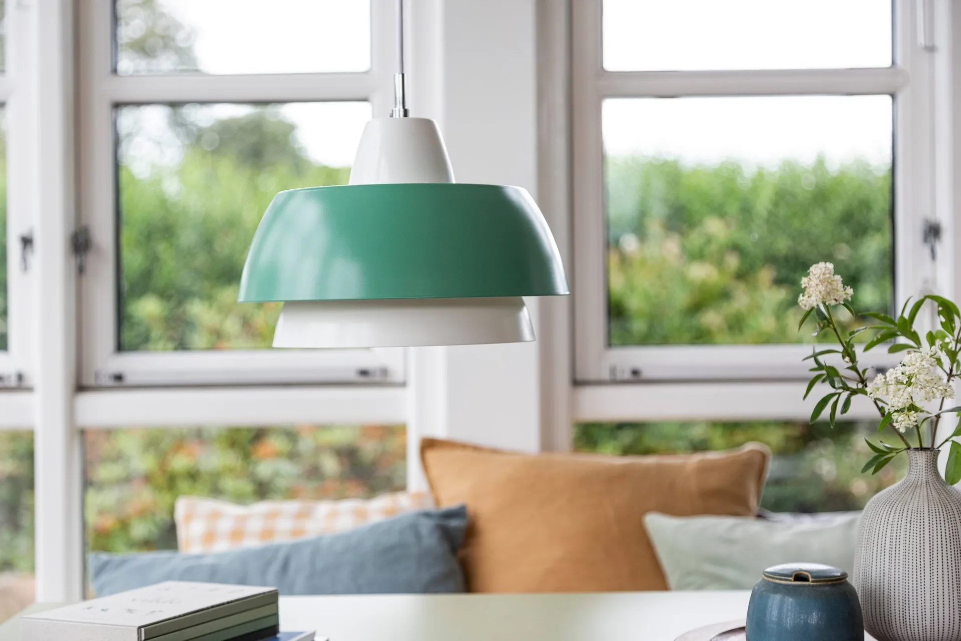 Trio pendant light, Green Superliving