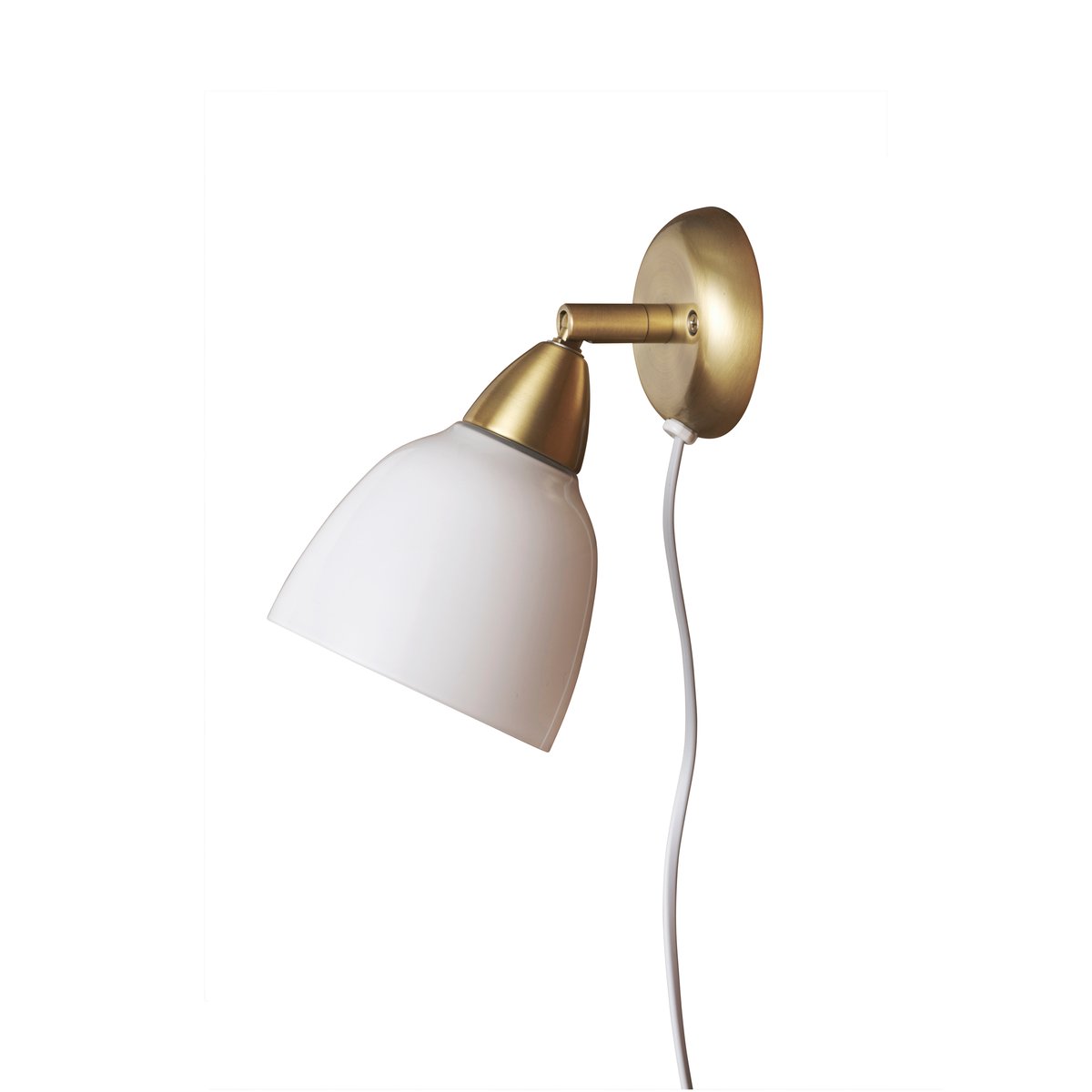 Superliving Urban short wall lamp Brushed Brass | Scandinavian Design | Wall lights | Gold-coloured