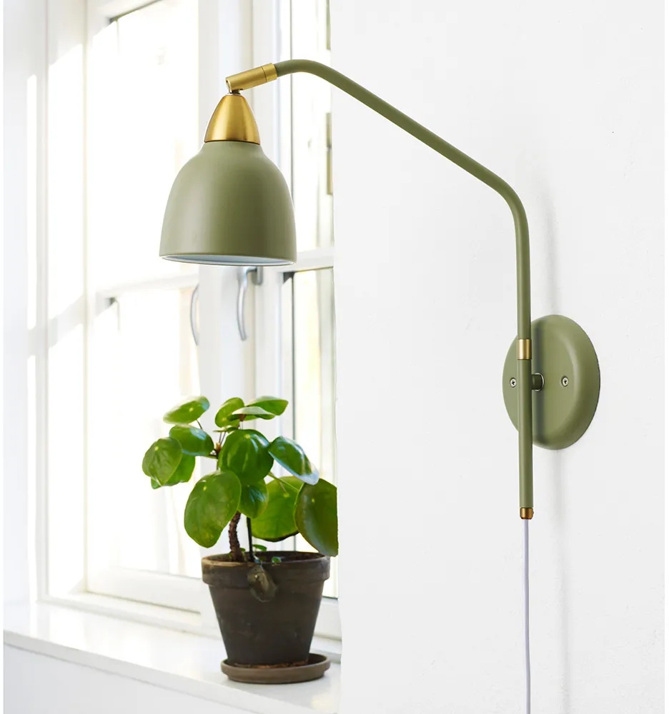 Urban wall lamp, Olive Superliving