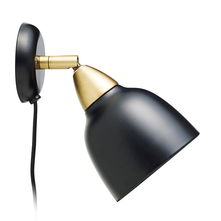 Urban wall lamp short arm - matte real black (black) - Superliving