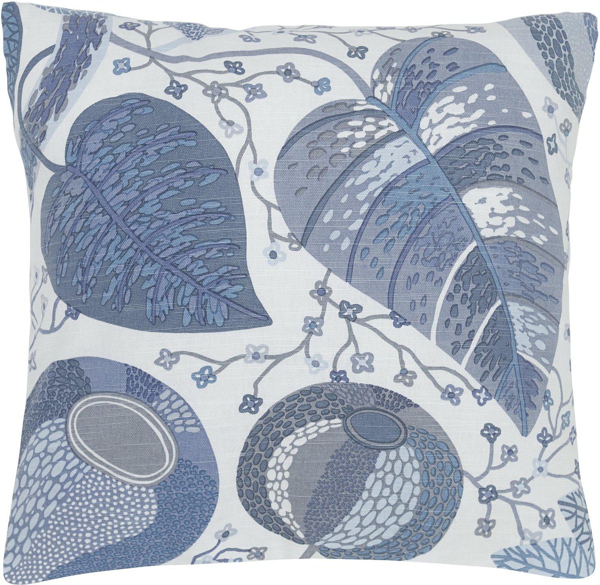 Svanefors A&E pillowcase 45x45 cm Denim | Scandinavian Design | Cushion covers | Blue