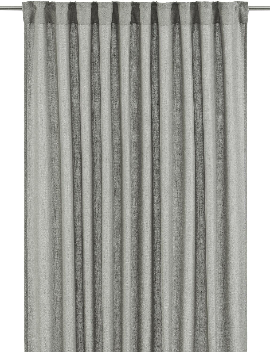 Cecil curtain 2-pack 145x260 cm, Nougat Svanefors