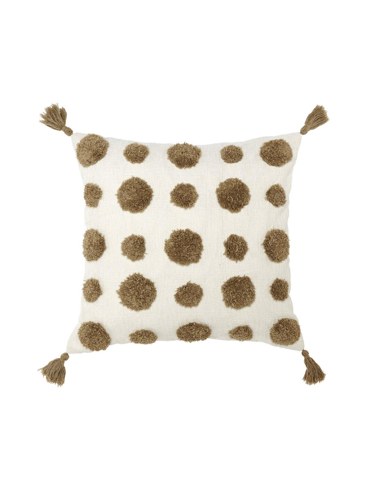 Svanefors Pom pillowcase 45x45 cm Mocca | Scandinavian Design | Cushion covers | Brown