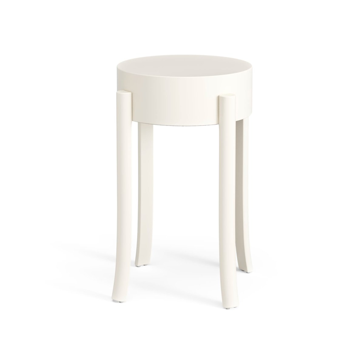 Swedese Avavick stool Birch-soft white | Scandinavian Design | Stools | White