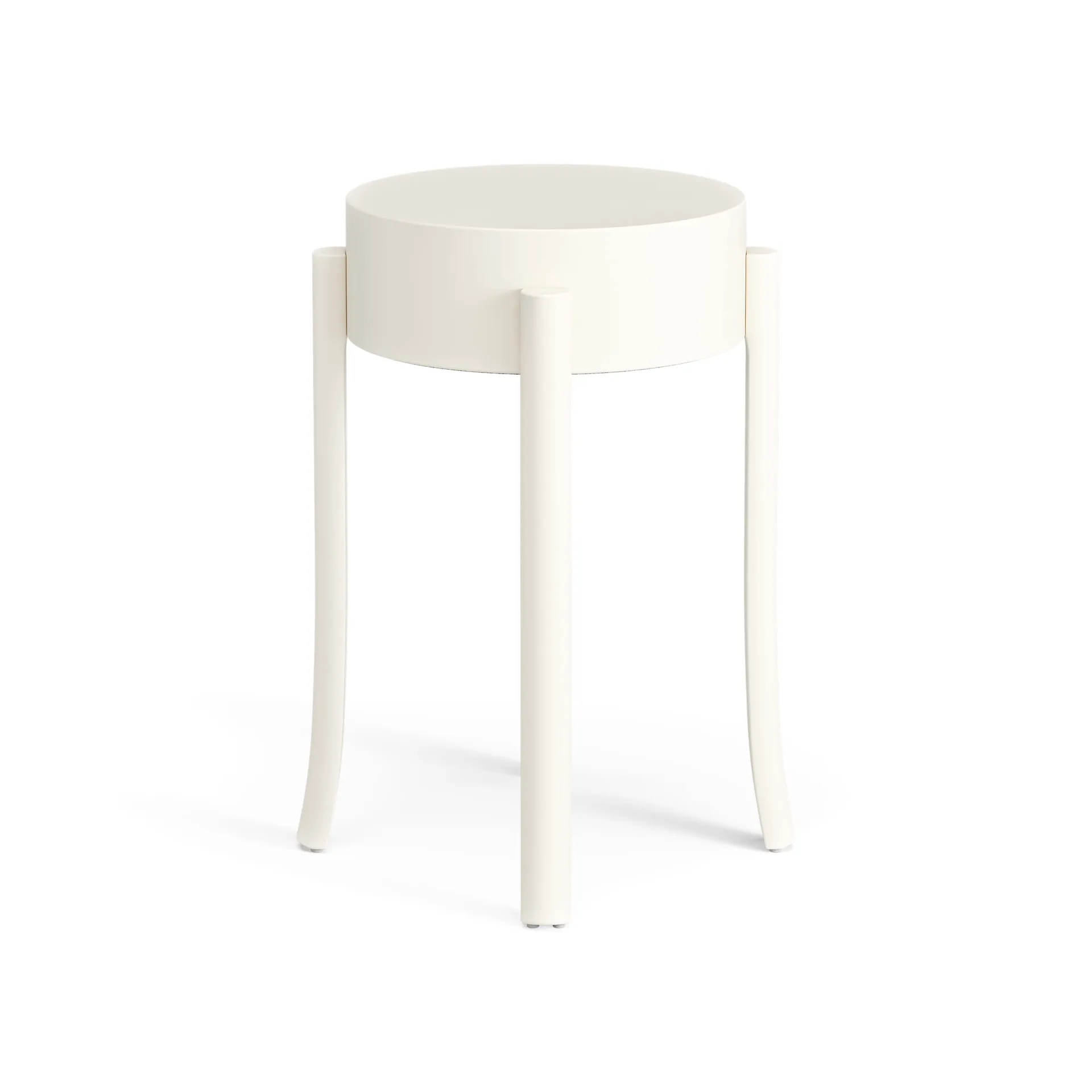 Avavick stool, Birch-soft white Swedese