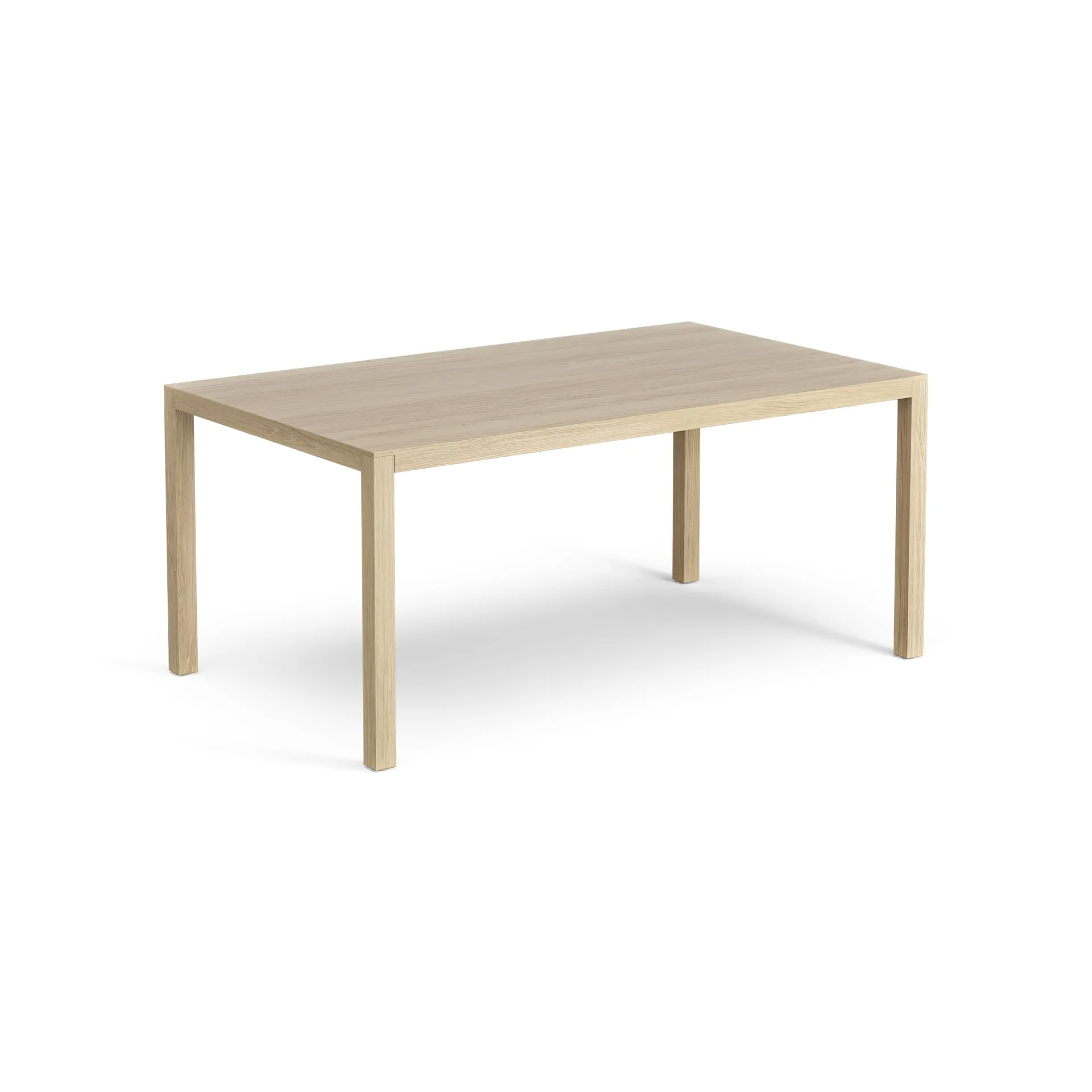 Bespoke coffee table 58x100 cm, H45 cm Oak laquered Swedese