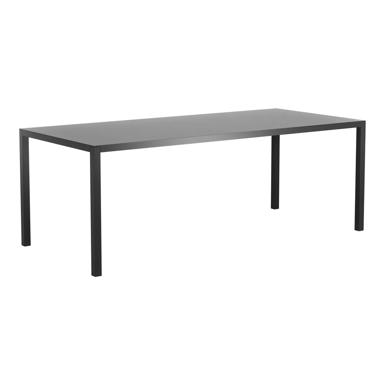 Swedese Bespoke table 90x200 cm Ash black glazed | Scandinavian Design | Dining tables | Black