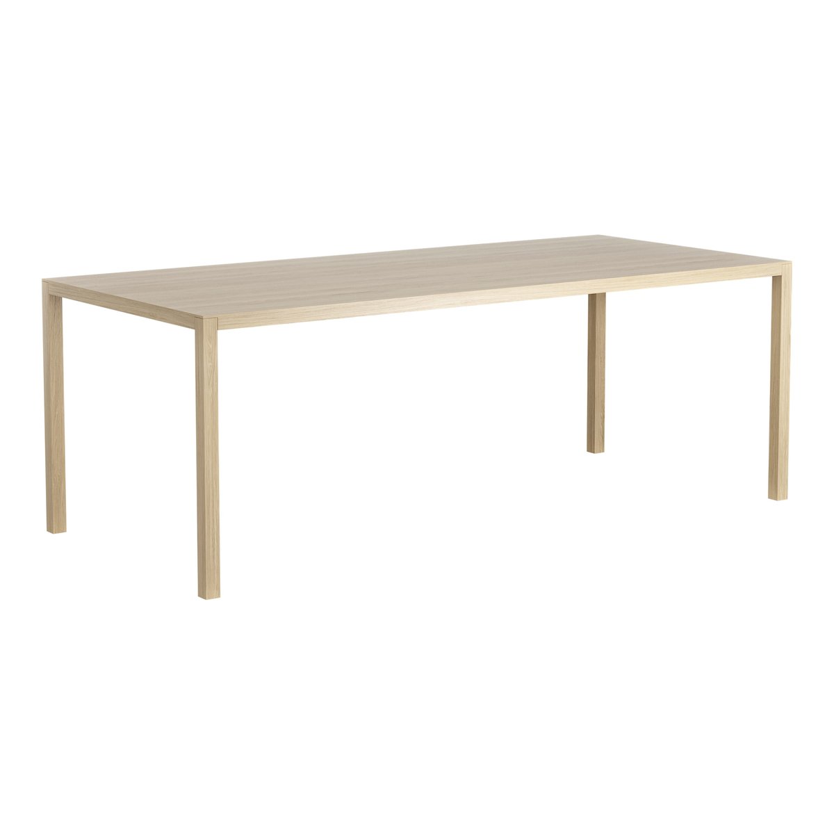 Swedese Bespoke table 90x200 cm Oak laquered | Scandinavian Design | Dining tables | Beige