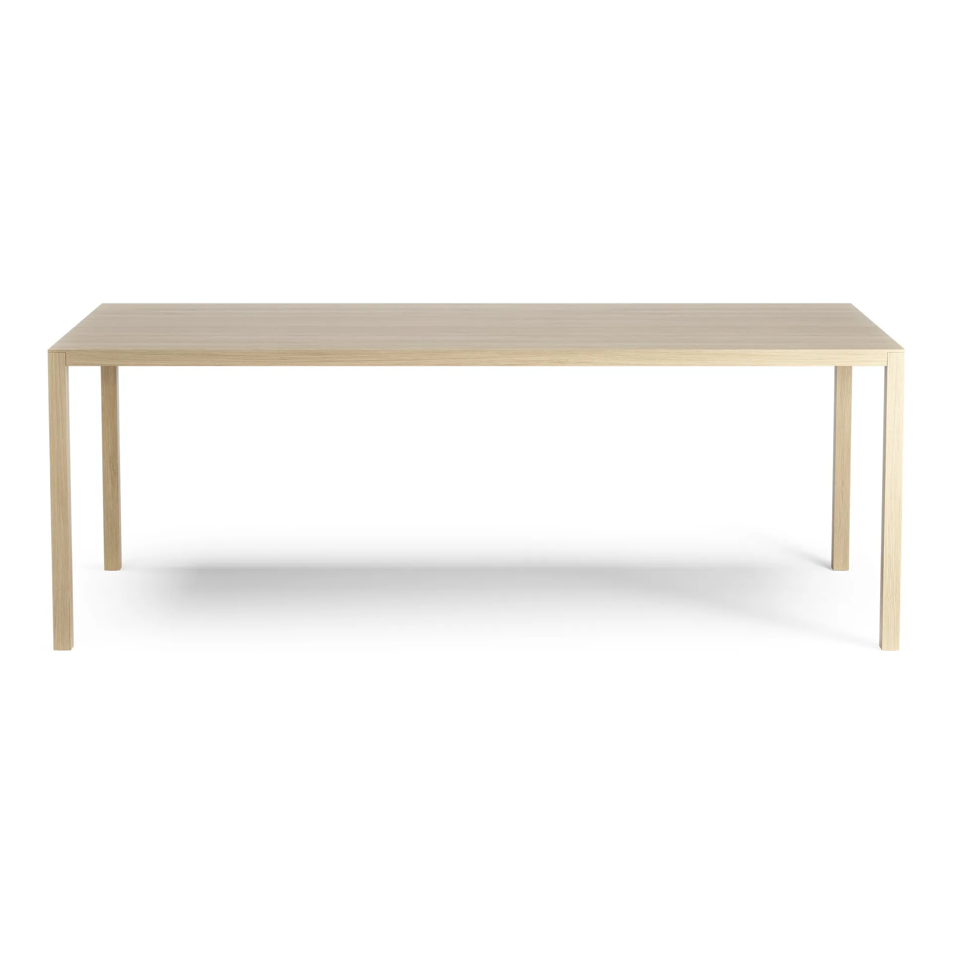 Bespoke table 90x200 cm, Oak laquered Swedese