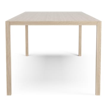 Bespoke table 90x200 cm - Oak white pigment - Swedese