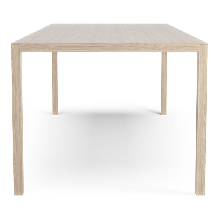 Bespoke table 90x200 cm - Oak white pigment - Swedese