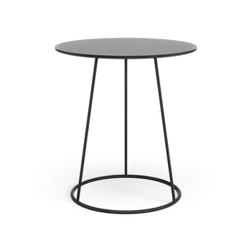 Breeze table smooth top Ø46 cm - Black - Swedese