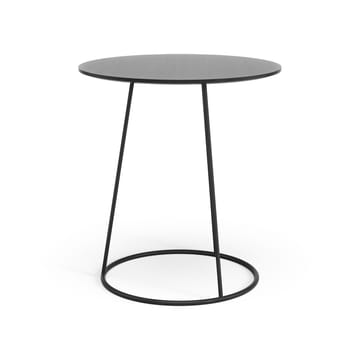 Breeze table smooth top Ø46 cm - Black - Swedese