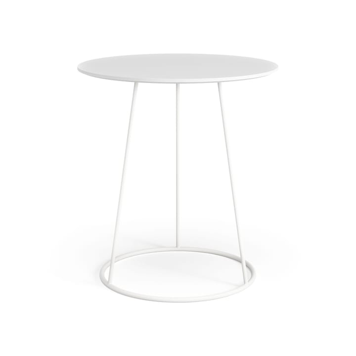 Breeze table smooth top Ø46 cm - White - Swedese